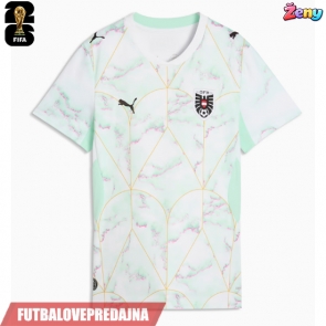 Lacne Ženy Futbalové dres Rakúsko MS 2026 Krátky Rukáv - Preč